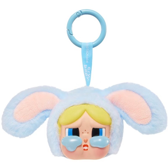 Pop Mart CRYBABY x Powerpuff Girls Vinyl Face Plush Series NEW - Picture 1 of 7